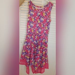 Girls Pink Floral